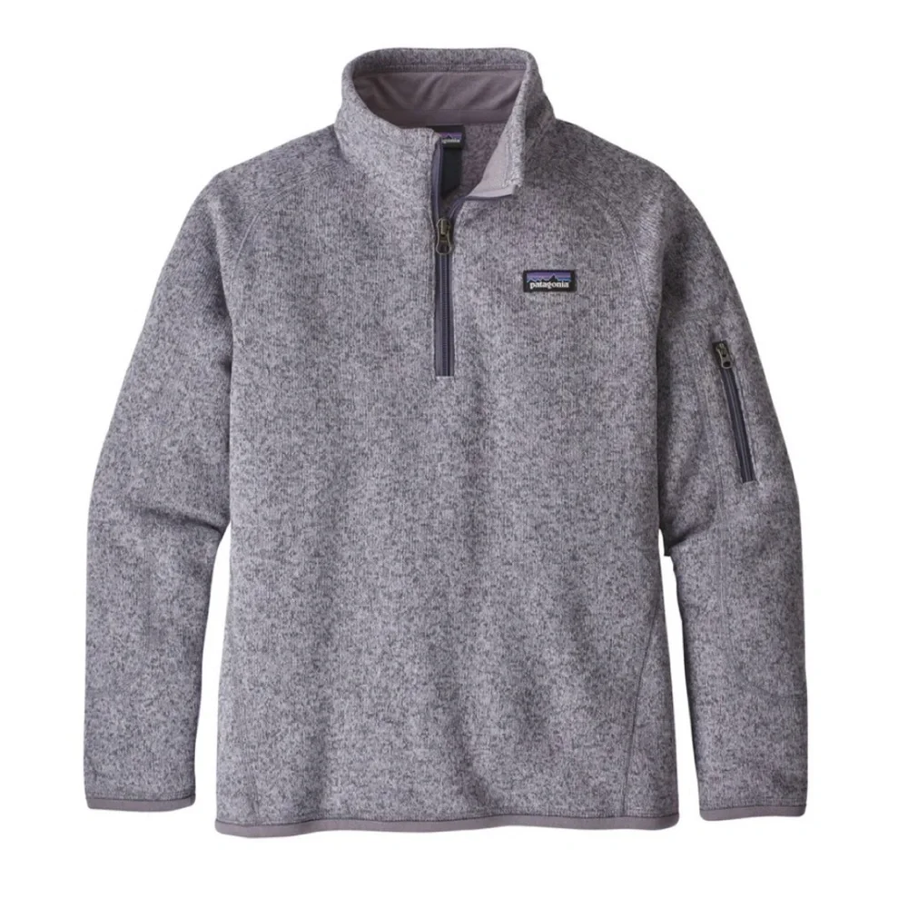 Patagonia Girls' Better Sweater® 1/4-Zip Smokey Violet XL